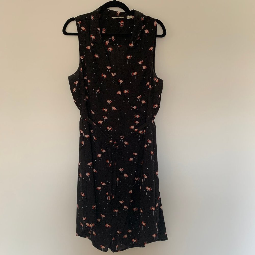 Anthropologie Tylho Askew Floral Shirt Dress